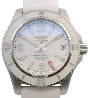 Breitling Superocean A17316D21A1S1 36mm Stainless steel White