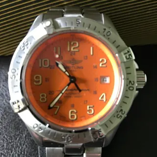 Breitling Superocean A17360 40mm Stainless steel Orange