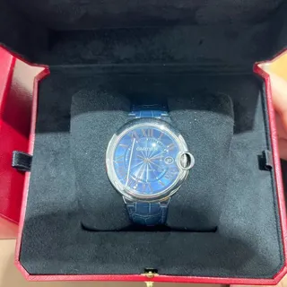 Cartier Ballon Bleu 42mm WSBB0025 42mm Stainless steel Blue