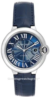 Cartier Ballon Bleu WSBB0025 42mm Stainless steel Blue