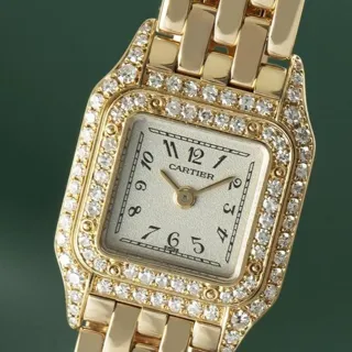 Cartier Panthère 1131 21mm Yellow gold Silver