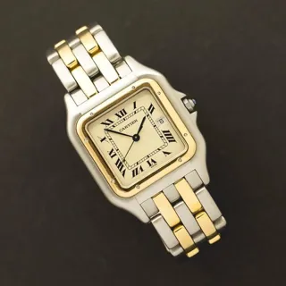 Cartier Panthère 187957 29mm Yellow gold and Stainless steel Champagne