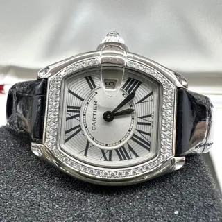 Cartier Roadster 2723 36mm White gold Silver