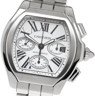 Cartier Roadster W6206019 44mm Stainless steel Silver