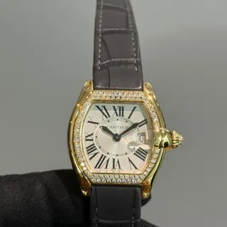 Cartier Roadster WE500160 31mm Yellow gold Silver