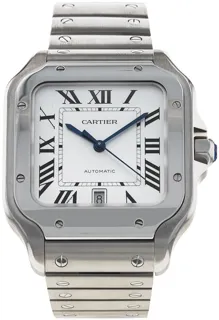 Cartier Santos de Cartier WSSA0009 Stainless steel Silver