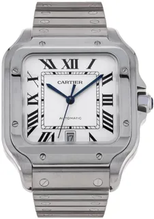 Cartier Santos de Cartier WSSA0018 Stainless steel Silver