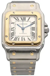 Cartier Santos Galbée 2823 32mm Champagne