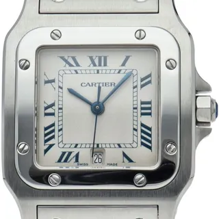 Cartier Santos Galbée W20018D6 41mm Stainless steel Silver