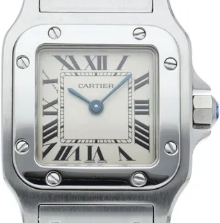 Cartier Santos Galbée W20056D6 35mm Stainless steel Silver