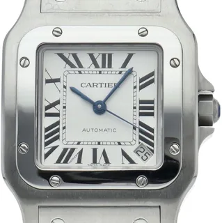 Cartier Santos Galbée w20098d6 45.5mm Stainless steel Silver