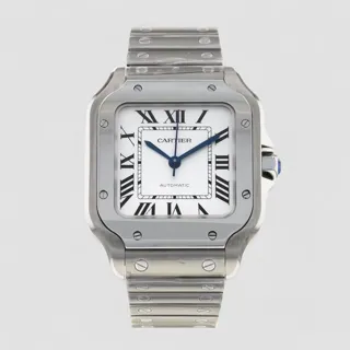 Cartier Santos WSSA0029 35mm Stainless steel Silver