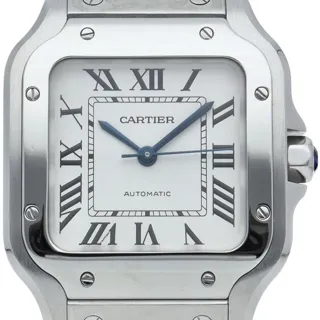 Cartier Santos WSSA0029 35mm Stainless steel Silver