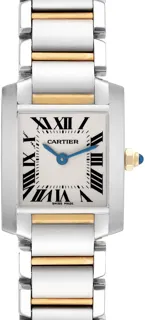 Cartier Tank Française W51007Q4 Stainless steel Silver