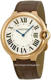 Cartier Ballon Blue W6920083 Rose gold Silver