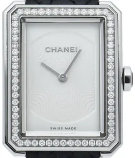 Chanel H6955 28mm Steel White