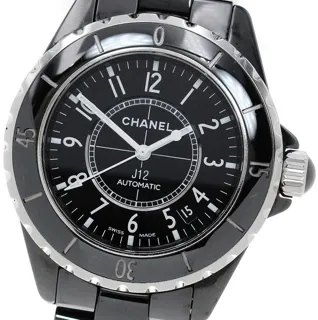 Chanel J12 H0685 38mm Black