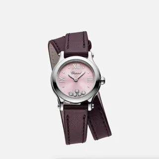 Chopard Happy Sport 278620-3004 25mm Stainless steel Pink