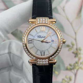 Chopard Imperiale 384238-5003 28mm Rose gold Mother of pearl