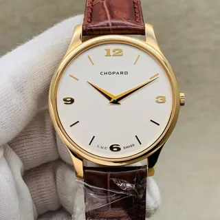 Chopard L.U.C 161902-5001 39.5mm Rose gold White