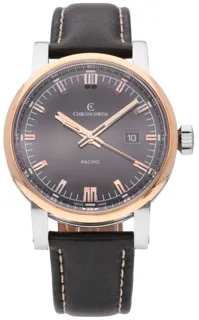 Chronoswiss Grand Pacific CH-2882BR-BK2 Stainless steel Black