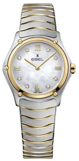 Ebel Sport 1216388A 29mm Yellow gold and Stainless steel White