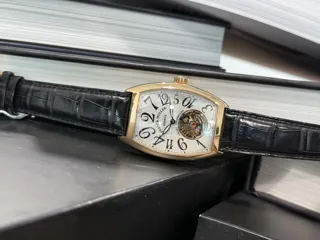 Franck Muller Crazy Hours 7880 T CH 50mm Rose gold Silver