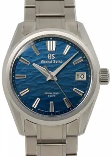 Grand Seiko Evolution 9 SLGA019 40mm Titanium Blue