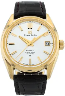 Grand Seiko SLGH002 40mm Yellow gold Silver