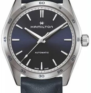 Hamilton Jazzmaster H36215640 38mm Stainless steel Blue