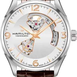 Hamilton Jazzmaster Open Heart H32705551 40mm Stainless steel Silver