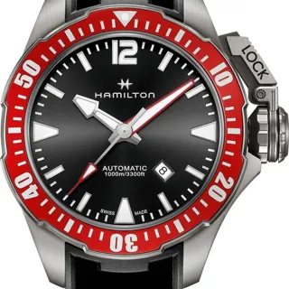 Hamilton Khaki Navy H77805335 42mm Titanium Black