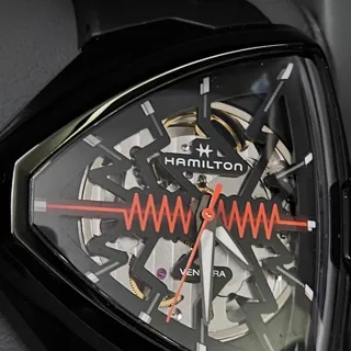 Hamilton Ventura H245350 42mm Steel Black