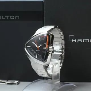 Hamilton Ventura H245510 42mm Steel Black