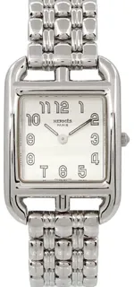 Hermès Cape Cod CC1.210 23mm Steel Silver