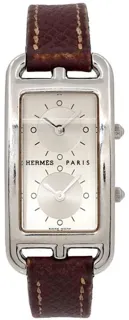 Hermès Cape Cod CC3-210 20mm Steel Silver