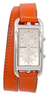 Hermès Cape Cod CC3-210 40.5mm Steel Silver