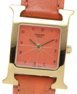 Hermès Heure H HH1.201 21mm Orange