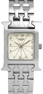 Hermès Heure H HH1.210 21mm Stainless-steel Silver