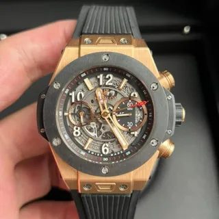 Hublot Big Bang 411.OM.1180.RX 45mm Yellow gold Skeletonized