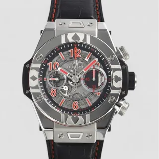 Hublot Big Bang Unico 411.SX.1170.LR.WPT15 45mm Steel Skeleton