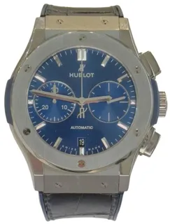 Hublot Classic Fusion 521.NX.7170.LR 45mm Titanium Blue