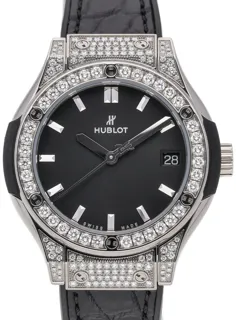 Hublot Classic Fusion 565.NX.1470.RX 38mm Titanium Black