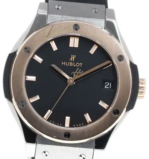 Hublot Classic Fusion Quartz 581.NO.1181.RX 33mm Titanium Black