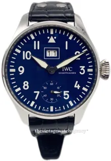 IWC Big Pilot IW510503 46mm Stainless steel Blue