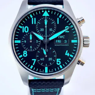 IWC Pilot Chronograph IW388108 41mm Titanium Black