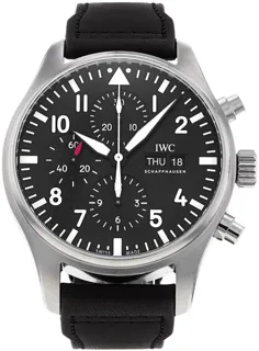 IWC Pilot IW377709 43mm Stainless steel Black