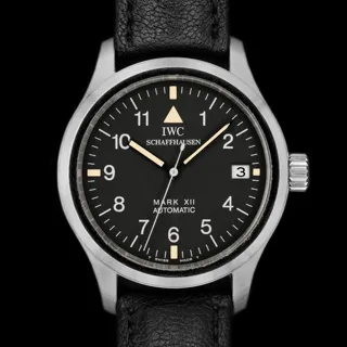 IWC Pilot Mark IW3241 36mm Steel Black