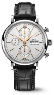 IWC Portofino Chronograph IW391031 42mm Stainless steel Silver