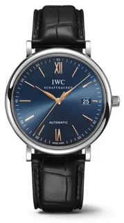 IWC Portofino IW356523 40mm Stainless steel Blue